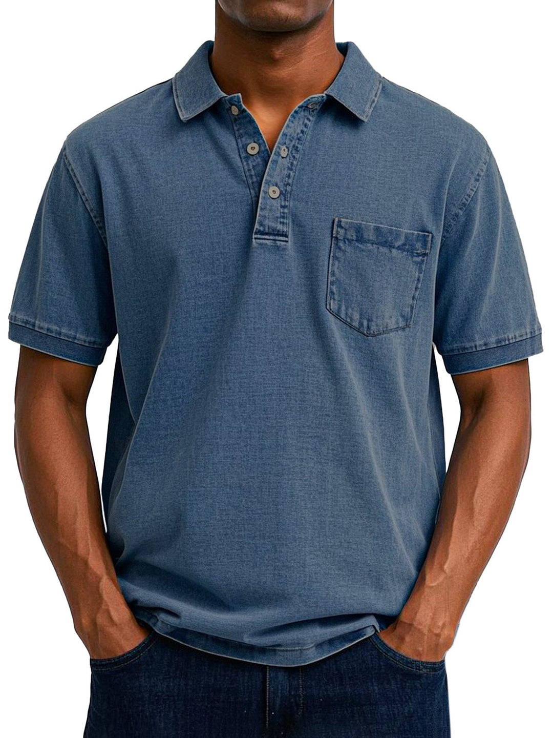 Maxime - Vintage Casual Koszulka Polo Dla Mężczyzn