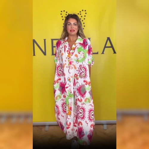 Zarela – Elegancka Sukienka w Kwiaty