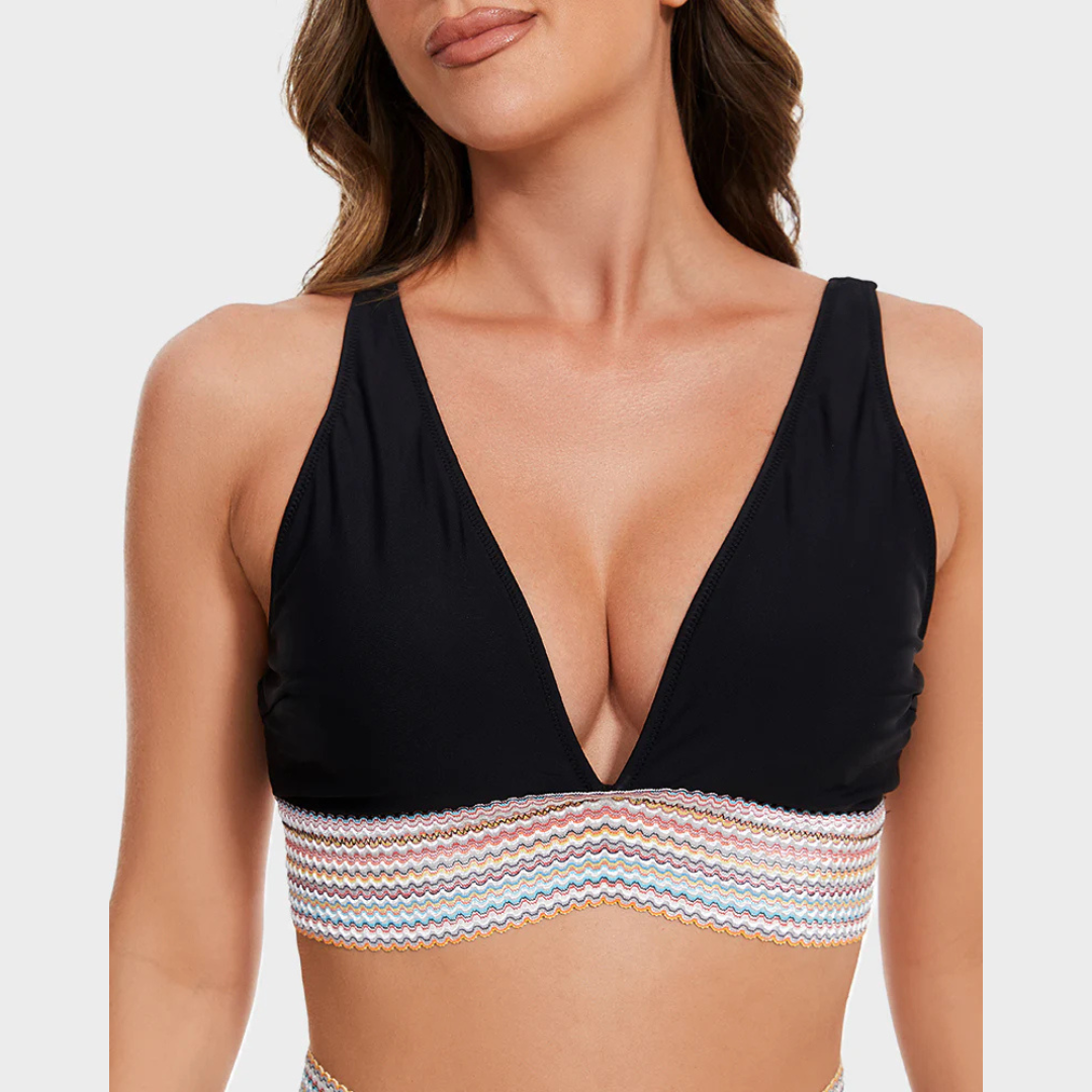 Noor – Zestaw Bikini z Wysokim Stanem